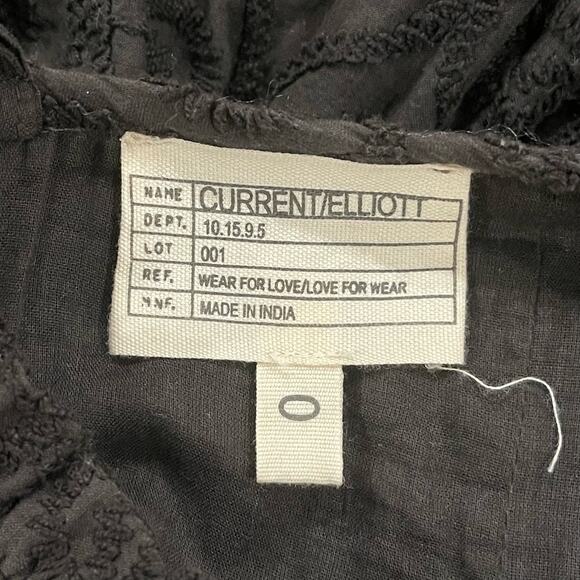 Current/Elliot Hazel Flounce Hem Dress Size 0 or XS - Picture 8 of 9